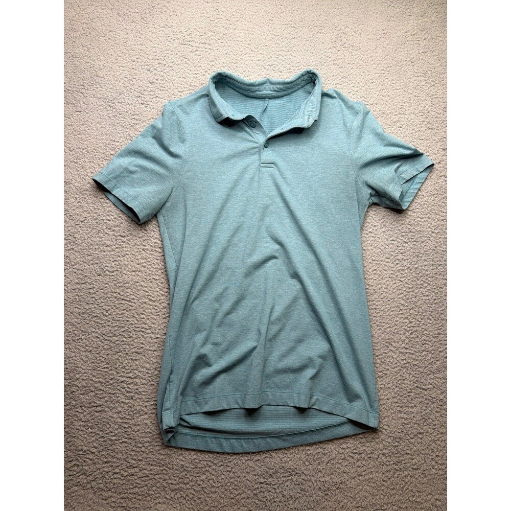 Lululemon evolution short sleeve polo sz small golf
